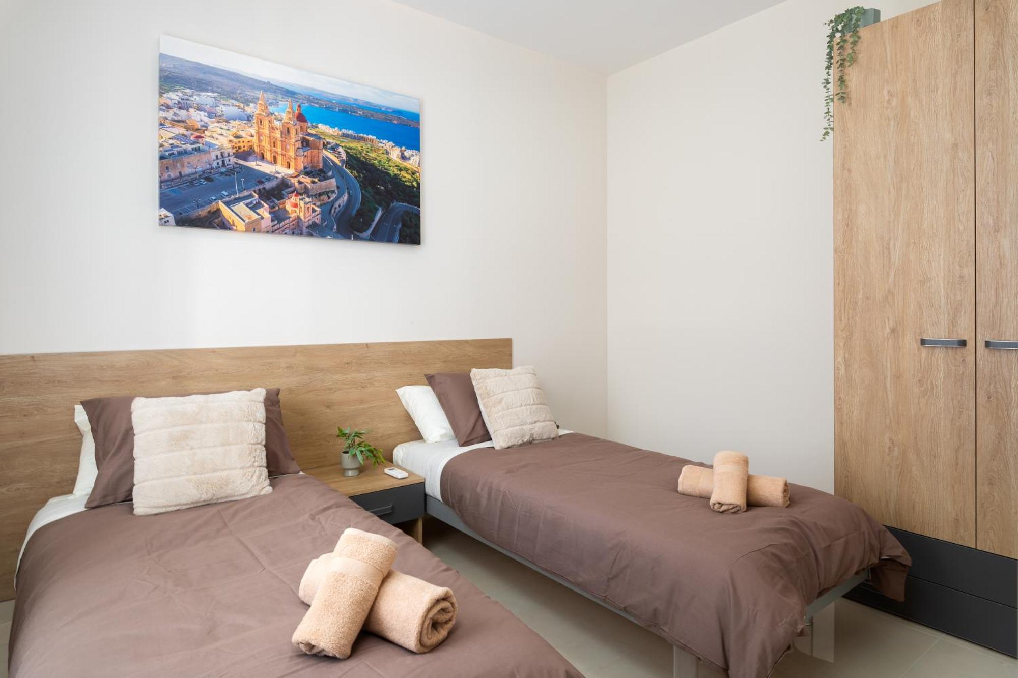 Edka Suites - Modern Sunlit 2Bd Apartments With Balconies - Close To Sliema Promenade, St Julian'S & St Georges Bay Gżira Kültér fotó