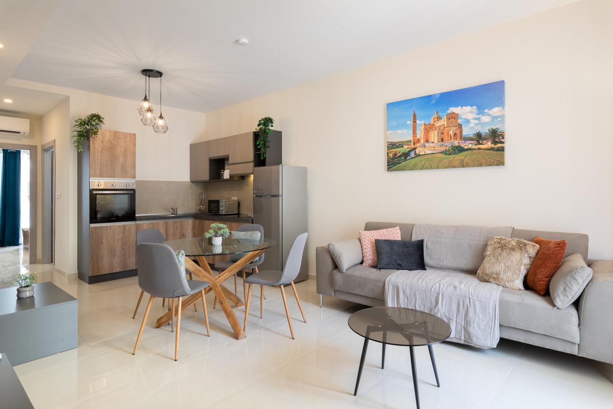 Edka Suites - Modern Sunlit 2Bd Apartments With Balconies - Close To Sliema Promenade, St Julian'S & St Georges Bay Gżira Kültér fotó
