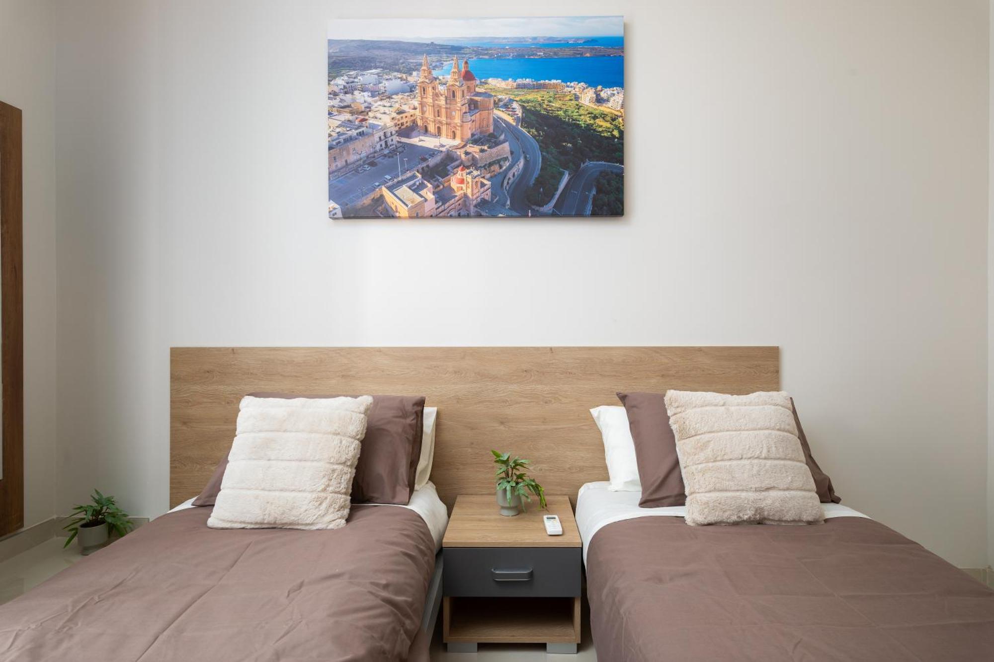 Edka Suites - Modern Sunlit 2Bd Apartments With Balconies - Close To Sliema Promenade, St Julian'S & St Georges Bay Gżira Kültér fotó