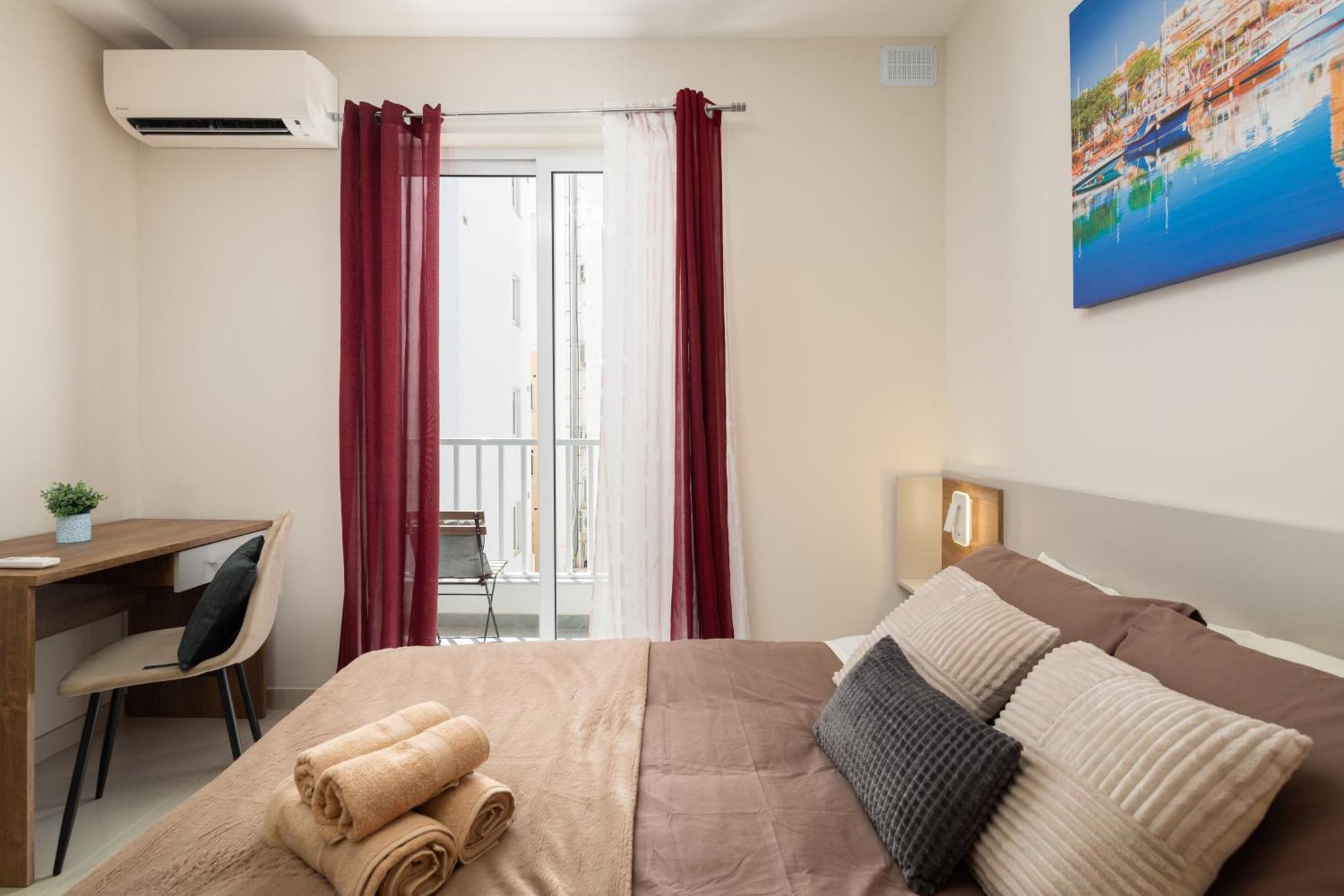 Edka Suites - Modern Sunlit 2Bd Apartments With Balconies - Close To Sliema Promenade, St Julian'S & St Georges Bay Gżira Kültér fotó
